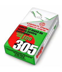 Adeziv si masa de spaclu pentru polistiren Bega 305 ECO, 23 kg